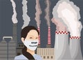 Sad people suffer from air pollution