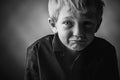 Sad Young Boy Royalty Free Stock Photo