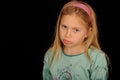 Sad young girl Royalty Free Stock Photo