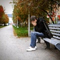 Sad Young Man Royalty Free Stock Photo