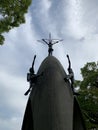 Sadako Sasaki statue at Hiroshima peace memorial park