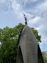 Sadako Sasaki statue at Hiroshima peace memorial park