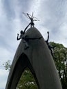 Sadako Sasaki statue at Hiroshima peace memorial park