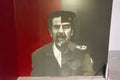 Saddam Hussein displayed on Holy Defense Museum in Tehran, Iran