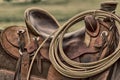 Saddle Up! Royalty Free Stock Photo