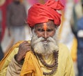 Sadhu ;Ascetics and fakirs come to mitigate human suffering .