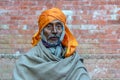 A sadhu at Pashupatinath in Kathmandu