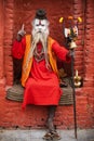 Sadhu at Pashupatinath Temple