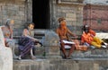 Sadhus in Pashupatinath