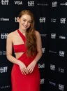 Sadie Sink at film premiere of The Whale at TIFF