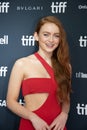 Sadie Sink at film premiere of The Whale at TIFF