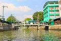 Saen Saep Canal, Bangkok, Thailand Royalty Free Stock Photo