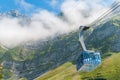 Saentis cable train, Schwaegalp - Switzerland Royalty Free Stock Photo