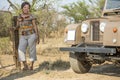 Safari In Africa With Vintage Land Rover