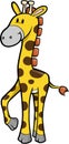 Safari Giraffe Vector