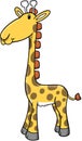 Safari Giraffe Vector Illustration Royalty Free Stock Photo