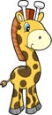 Safari Giraffe Vector Illustration Royalty Free Stock Photo