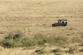 Safari jeep for Game drive at Masai Mara Royalty Free Stock Photo