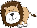 Safari Lion Royalty Free Stock Photo