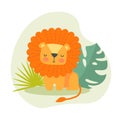 Safari lion icon Royalty Free Stock Photo