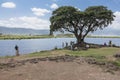 Safari in Nogorongoro Crater, picnic place