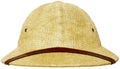 Pith Helmet Explorer Hat Isolated, Safari