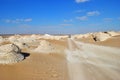 Safari in Sahara desert. Egypt Royalty Free Stock Photo