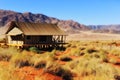 Safari Tent in the Namib Desert (Namibia) Royalty Free Stock Photo