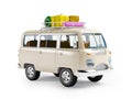 Safari van with roofrack Royalty Free Stock Photo