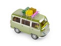 Safari van with roofrack Royalty Free Stock Photo
