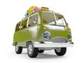 Safari van with roofrack Royalty Free Stock Photo