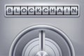 Safe with blockchain lock