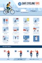 Safe cycling tips for riding safely in the city street