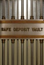 Safe Deposit Vault Vertical Royalty Free Stock Photo