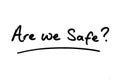 Are we Safe Royalty Free Stock Photo