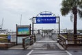 Safe Harbor Charleston City, prepares for Hurricane Dorian Royalty Free Stock Photo