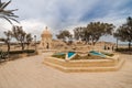 Safe Heaven Garden of Senglea on Malta Royalty Free Stock Photo