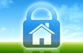 Safe house concept Royalty Free Stock Photo