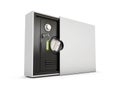 Safe lock code safety box bank, 3d Illustration Royalty Free Stock Photo