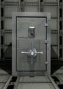 Safe in maximum security area Royalty Free Stock Photo