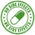 No side effects stamp