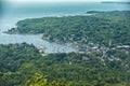 Safe Natural harbor on Maine Coast Royalty Free Stock Photo