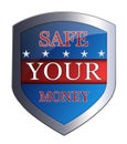 Safe your money Royalty Free Stock Photo