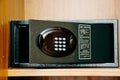 Safebox in hotel Royalty Free Stock Photo