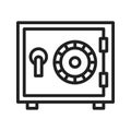 Safebox Icon Image.