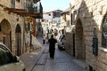 Safed is a city of Kabbalists in northern Israel, a holy city for Jews Royalty Free Stock Photo