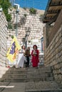SAFED, ISRAEL - MARCH 01, 2018: The Jewish holiday of Purim.