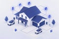 Safeguard activated sound detection video building camera alarms step sensors content office protective biometric camera verificat