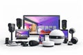 Safeguard senior animals with advanced networking in private home networks using P2MP, secure IP cameras, quick connectivity, and