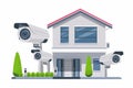 Safeguard your property using sophisticated intrusion detection through CCTVs and camera-based systems with real-time alert notifi